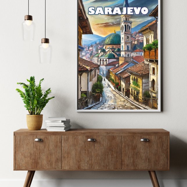 Poster Sarajevo, ville d'espoir et de mémoire (Créateur téléchargé)