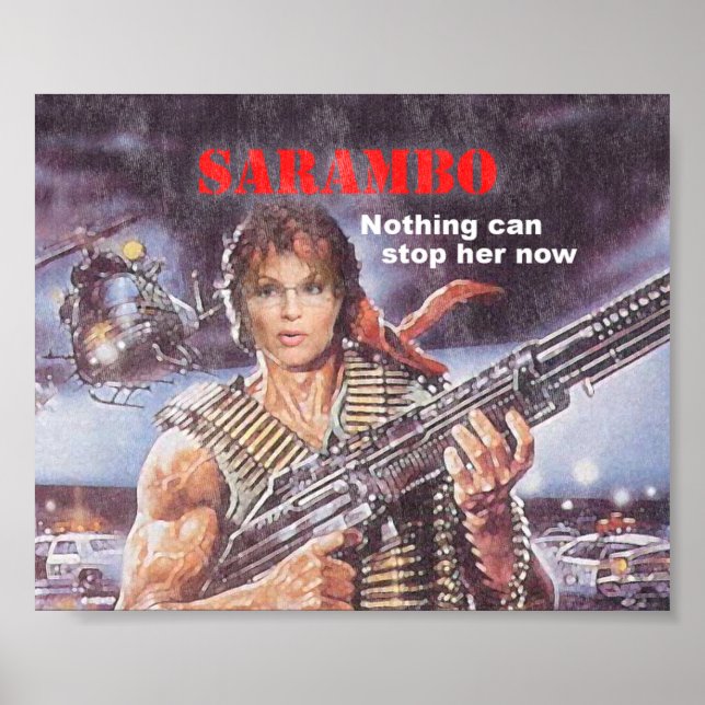Poster SARAMBO - Rien Ne Peut L'Arrêter (Devant)