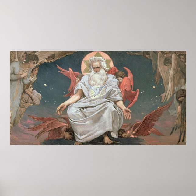 Poster Savaoph, Dieu le Père, 1885-1896 (Devant)
