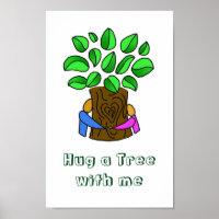 Poster Save Trees