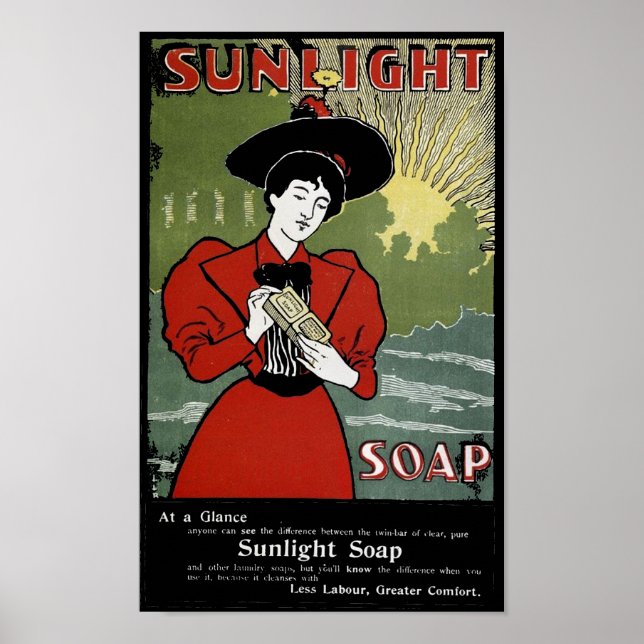 Poster Savon solaire (Devant)