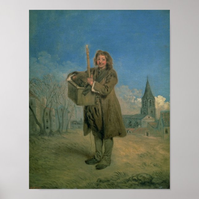 Poster Savoyard with a Marmot, 1715-16 (Devant)