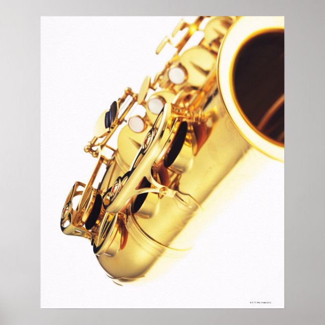 Poster Saxophone 3 (Devant)