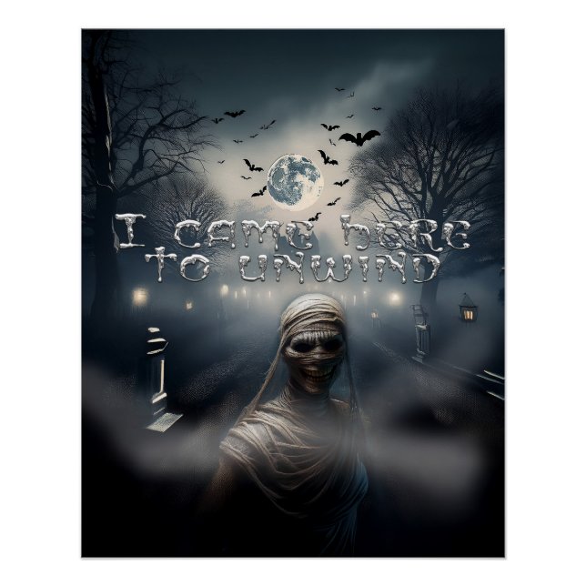 Poster Scandale Halloween Grave Yard & maman (Devant)