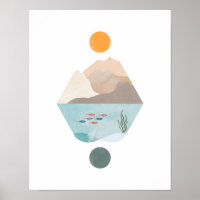 Poster scandinave, Poster nordique, Art mural nord