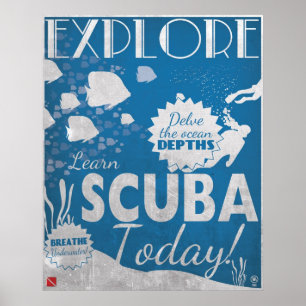 POSTER SCAPHANDRE