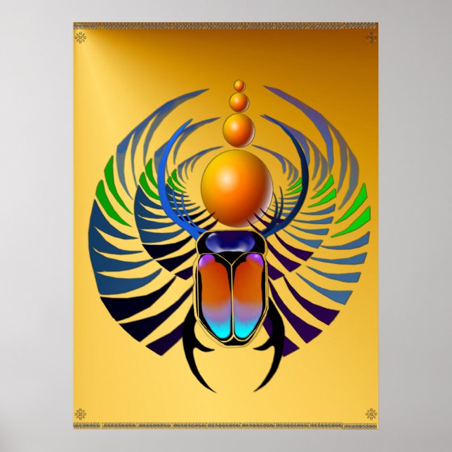 Poster Scarab (Devant)