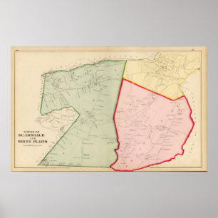 Poster Scarsdale, White Plains, New York