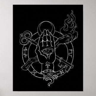 Poster Sceau de sorcier