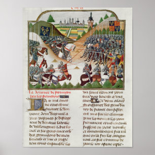 Poster Scène de bataille f.183 du franc 2691, par Jehan