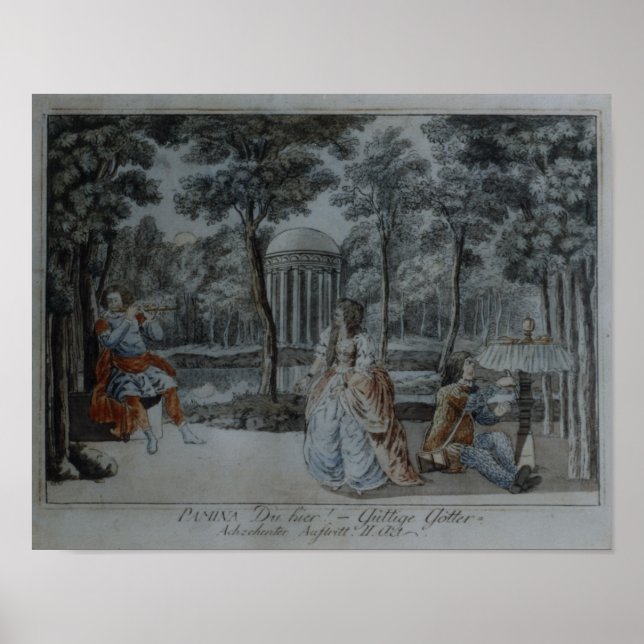 Poster Scène de "La Flûte Magique" (Devant)