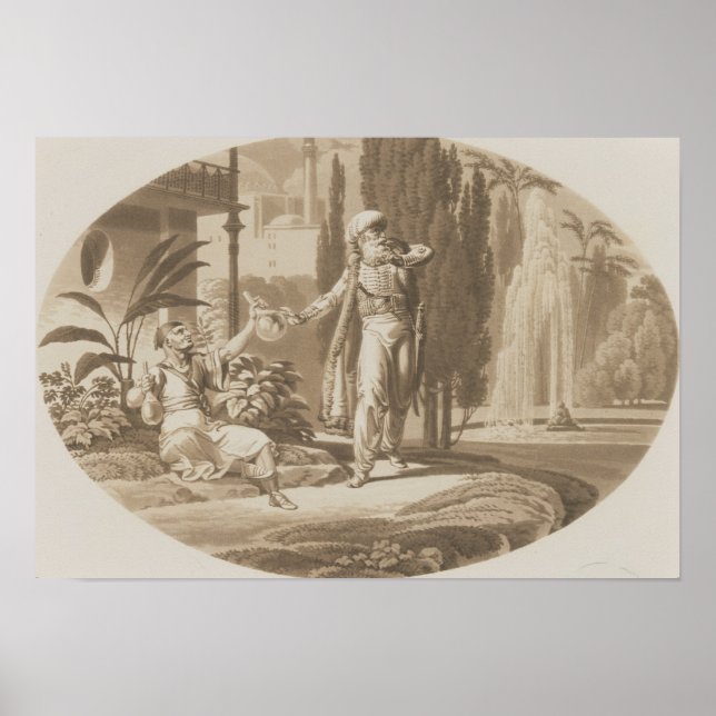 Poster Scène de 'Le mariage de Figaro' (Devant)