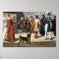 Scène de rue à Stockholm