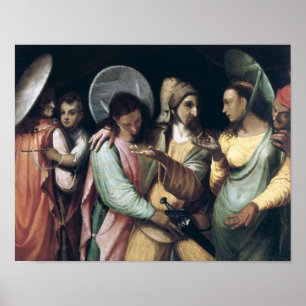 Poster Scène du dell'Arte de Commedia, c.1765