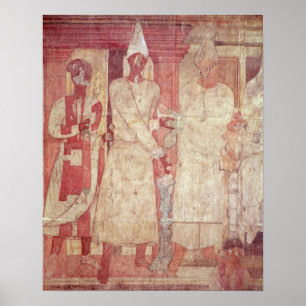 Poster Scène d'un sacrifice par Conon et sa famille