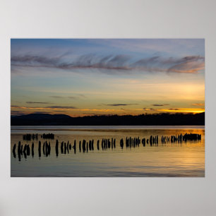 Poster Scène pacifique