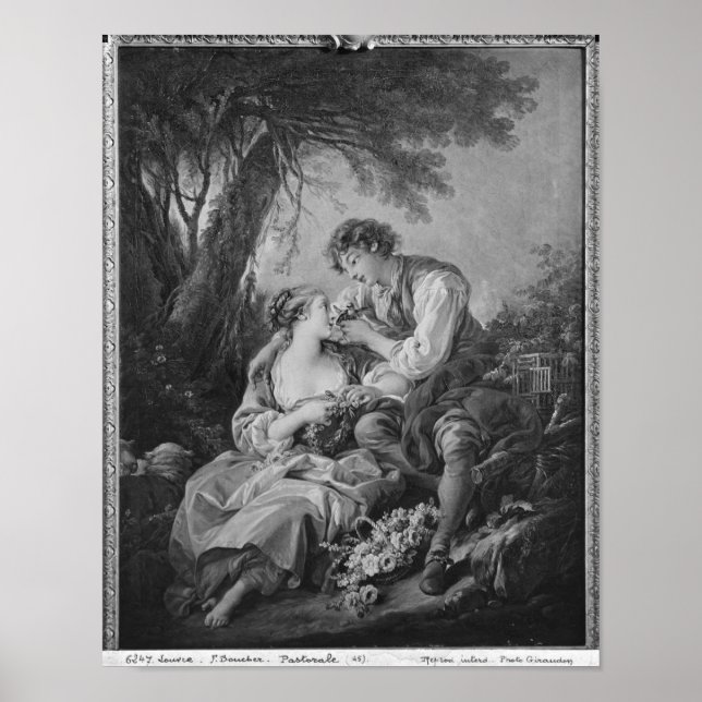 Poster Scène pastorale (Devant)