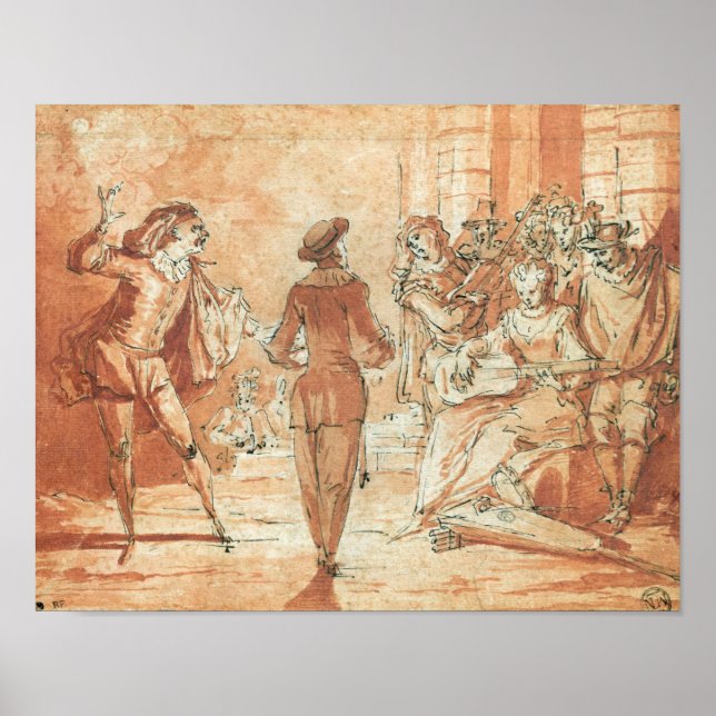 Poster Scène théâtrale (Devant)