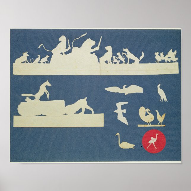 Poster Scènes animales (Devant)
