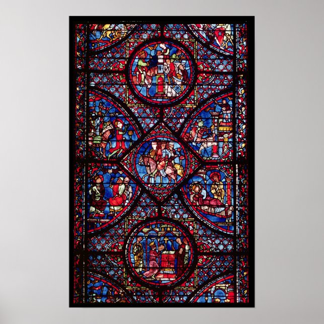 Poster Scènes de la vie de Charlemagne (Devant)