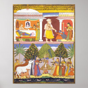 Poster Scènes de l'enfance de Krishna