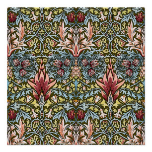 Poster Schéma floral William Morris Snakeshead