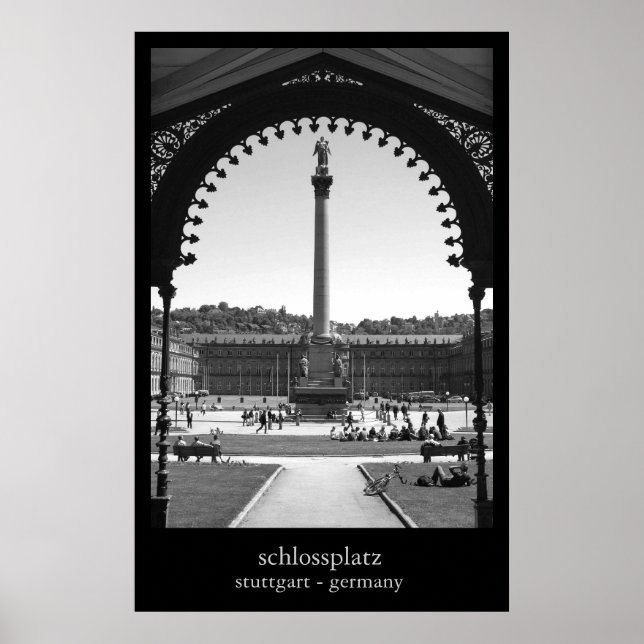 Poster schlossplatz (Devant)