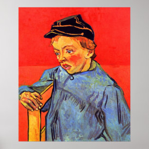 Poster Schoolboy par Vincent van Gogh