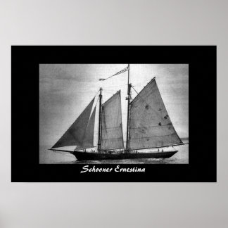 Poster Schooner Ernestina