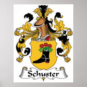 Poster Schuster Family Crest