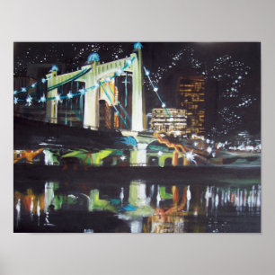 POSTER SCINTILLEMENT DE PONT DE HENNEPIN