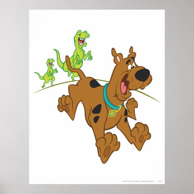 Poster Scooby-Doo Dinosaur Escape (Devant)