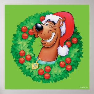Poster Scooby in Wreath