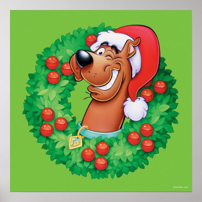 Poster Scooby in Wreath (Devant)