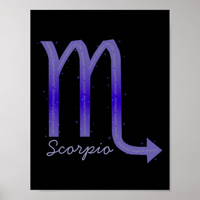 Poster Scorpio (Devant)