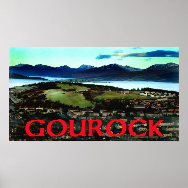 Poster scotland gourock (Devant)