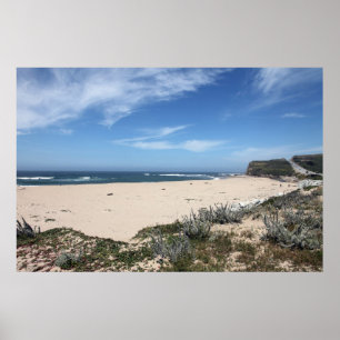 Poster Scott Creek Beach Autoroute 1