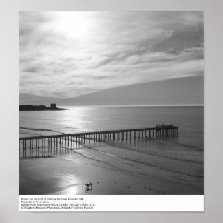Poster Scripps Pier, 1966