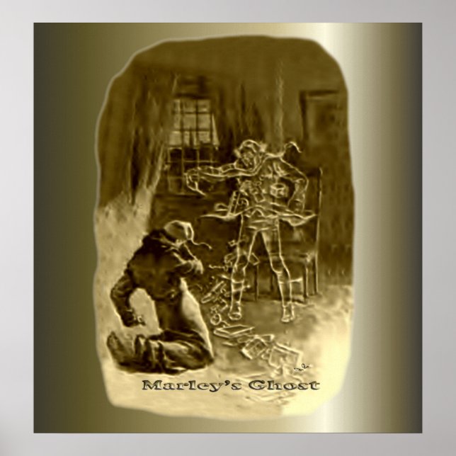 Poster Scrooge de Noël - Carol de Noël (Devant)