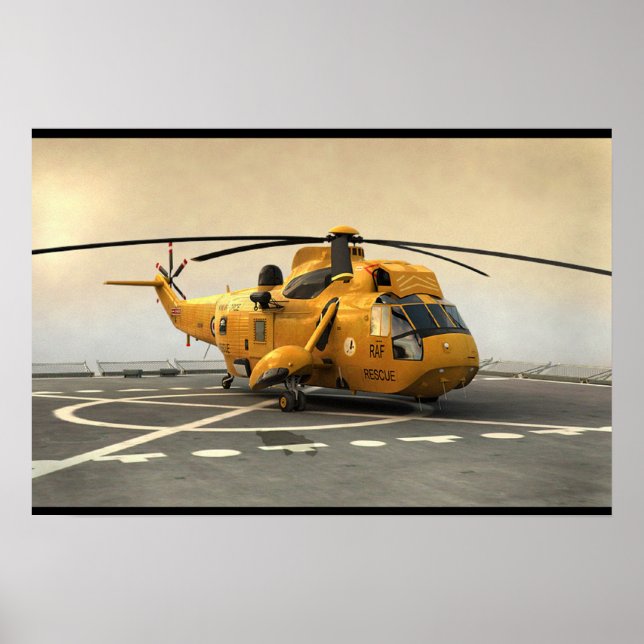 Poster Sea King HAR 3 (Devant)