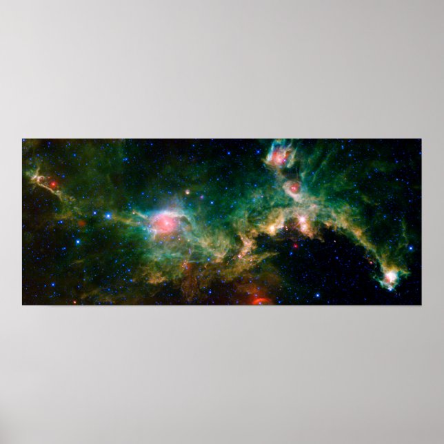 Poster Seagull Nebula NASA Espace (Devant)
