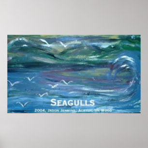 POSTER SEAGULLES