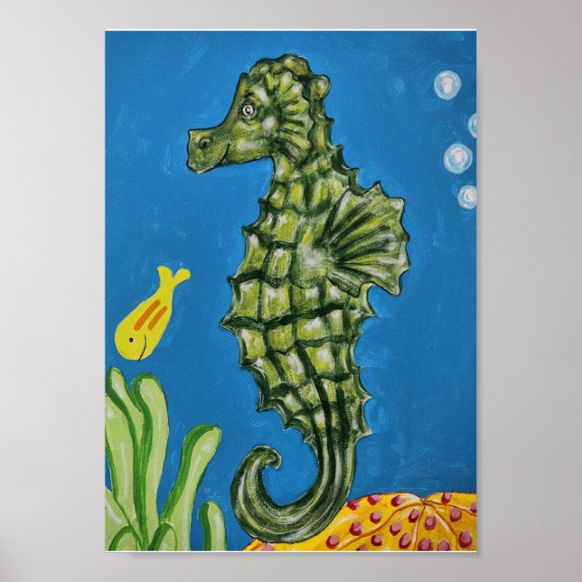 Poster Seahorse (Devant)