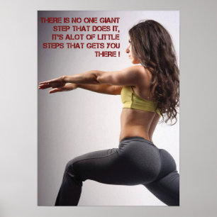 Poster Séance d'entraînement de motivation