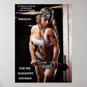 Poster Séance d'entraînement de motivation