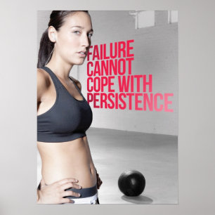 Poster Séance d'entraînement de motivation