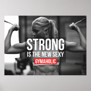 Poster Séance d'entraînement de motivation
