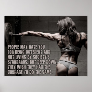 Poster Séance d'entraînement de motivation