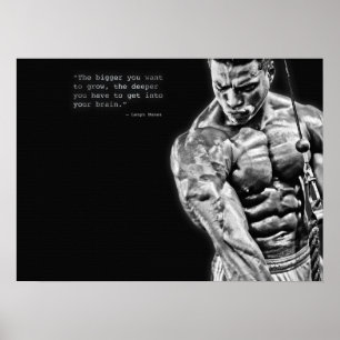 Poster Séance d'entraînement de motivation