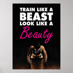 Poster Séance d'entraînement de motivation